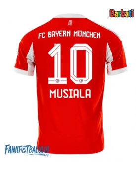 Bayern Munich Jamal Musiala #10 Tricou Fotbal Replică 2025-26 Barbati Acasa